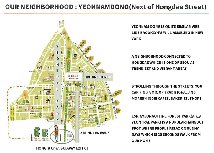 Holiday home Fb Tailored Service Near Hongik Univ Station *